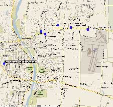 West Suburban Hotels Maps