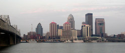 Louisville, Kentucky Skyline