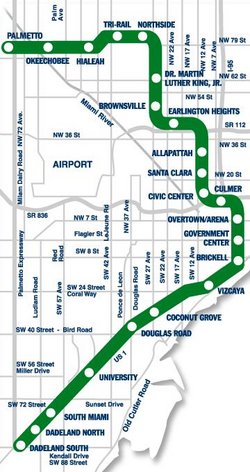 Metrorail Station Map