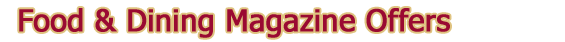 Gourmet Food and Dining Magazine Offers - TheGuideToTheUS.com